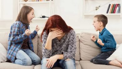 الإرهاق عند الأمهات