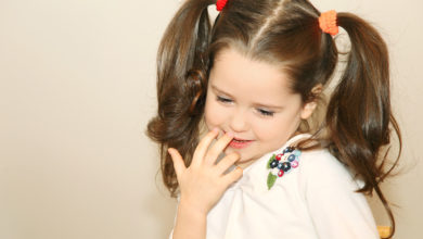 الخجل عند الأطفال