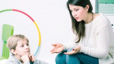 السلوك العنيف لدة طفل