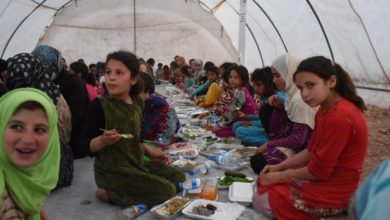 إفطار جماعي في اعزاز