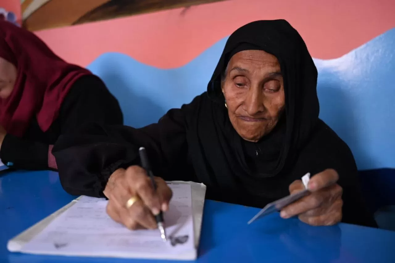المسنة المصرية زبيدة